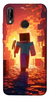 Чохол на Huawei P20 Lite Minecraft adventure фото 1 Чохол на Huawei P20 Lite Minecraft adventure фото 1 з 1
