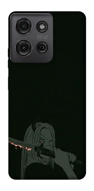 Чехол на Motorola Moto G75 Человек-Бензопила фото 1 из 1