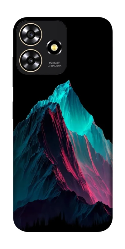 Чехол на ZTE Blade A73 4G Neon mountains фото 1 из 1