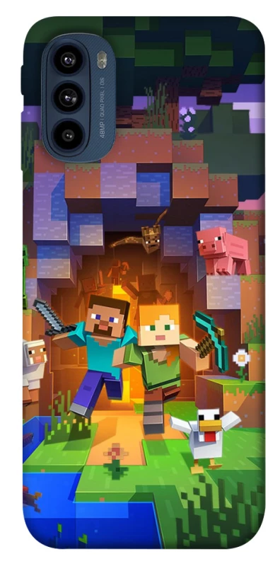 Чохол на Motorola Moto G41 Minecraft game фото 1 з 1