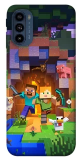 Чохол на Motorola Moto G41 Minecraft game фото 1 з 1