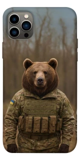 Чехол на Apple iPhone 12 Pro (6.1") Медведь защитник фото 1 из 1