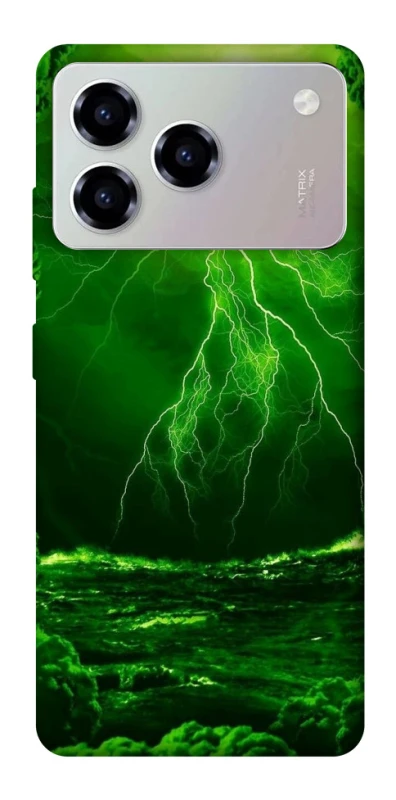 Чехол на ZTE Blade A76 Молния v2 фото 1 из 1