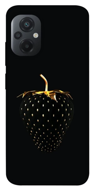 Чохол на Xiaomi Poco M5 Чорна полуниця фото 1 з 1