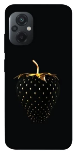 Чохол на Xiaomi Poco M5 Чорна полуниця фото 1 з 1