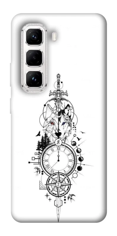 Чохол на Infinix Hot 50 Pro Tattoo ver.8 фото 1 з 1