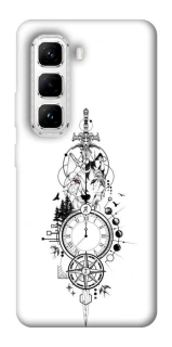 Чехол на Infinix Hot 50 Pro Tattoo ver.8 фото 1 из 1