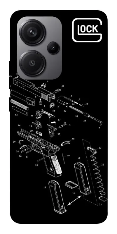 Чохол на Xiaomi Redmi Note 13 Pro+ LOCK фото 1 з 1
