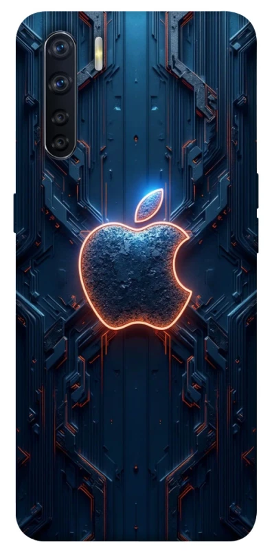 Чехол на Oppo A91 Apple logo ver.1 фото 1 из 1