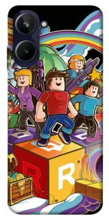 Чехол на Realme 10 4G Roblox family фото 1 из 1