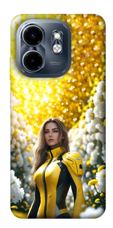 Чохол на Infinix Smart 9 4G / Hot 50i Cyber space girl ver.2 фото 1 з 1