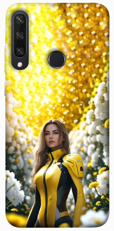 Чохол на Huawei Y6p Cyber space girl ver.2 фото 1 з 1