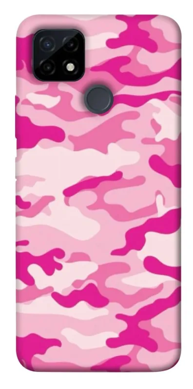 Чохол на Realme C12 camouflage pink фото 1 з 1