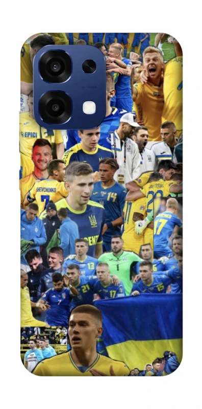 Чохол на Oppo A6 Pro 4G/5G UA-Football ver.6 фото 2 з 2