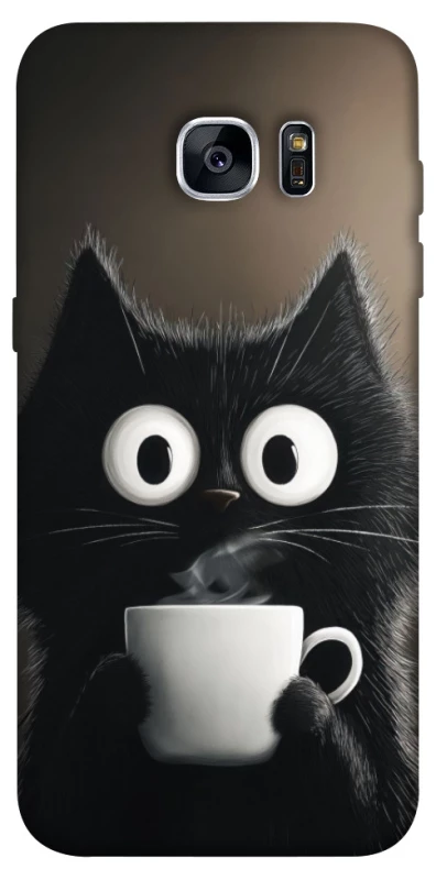 Чохол на Samsung G935F Galaxy S7 Edge morning cat фото 1 з 1
