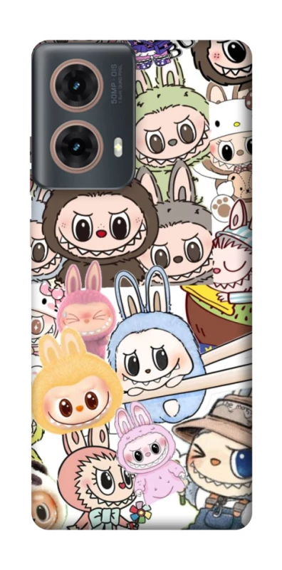 Чохол на Motorola Moto G85 All Labubus фото 1 з 1