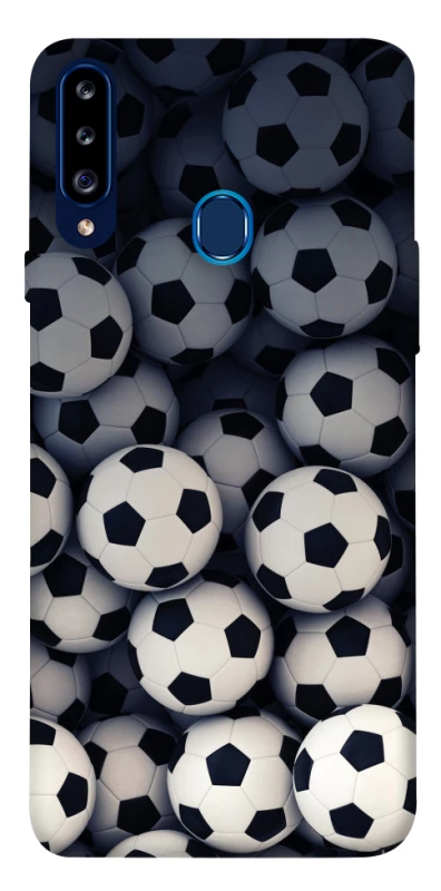 Чохол на Samsung Galaxy A20s Футбольні м'ячи фото 1 з 1
