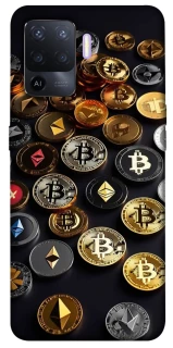 Чехол на Oppo A94 Many coins фото 1 из 1