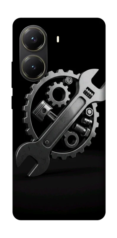 Чохол на Xiaomi Poco X6 Pro Mechanic v2 фото 1 з 1