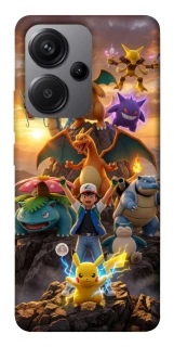 Чехол на Xiaomi Redmi Note 13 Pro+ Pokemon фото 1 из 1