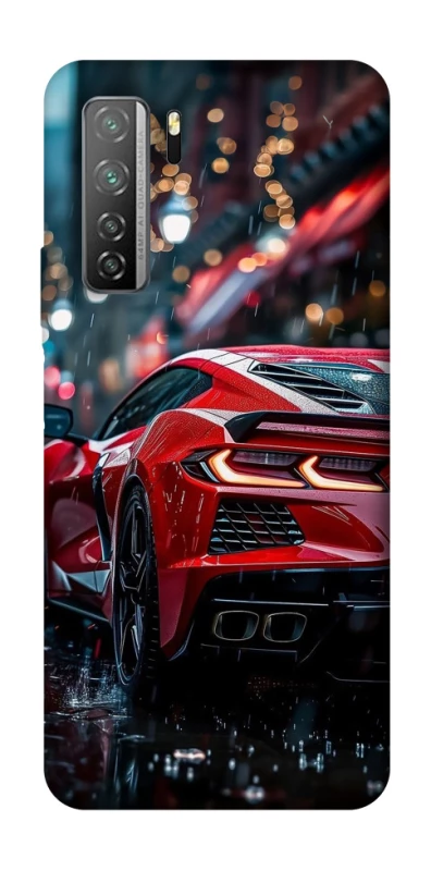 Чехол на Huawei Nova 7 SE Red sports car фото 1 из 1