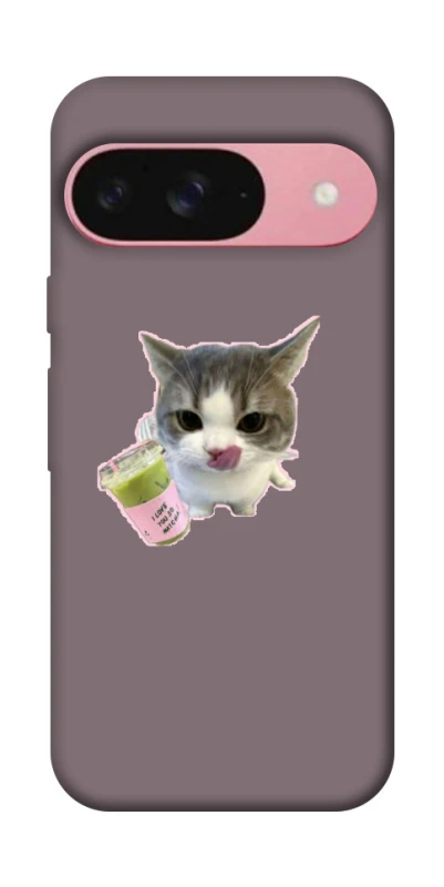 Чохол на Google Pixel 9 cat matcha фото 1 з 1