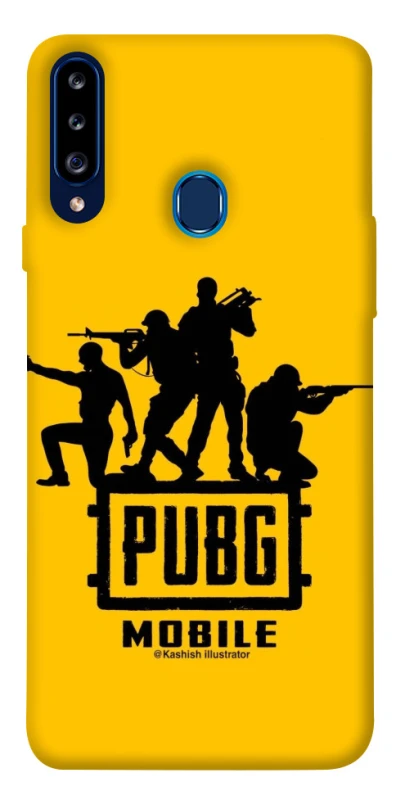 Чохол на Samsung Galaxy A20s Pubg logo ver.2 фото 1 з 1