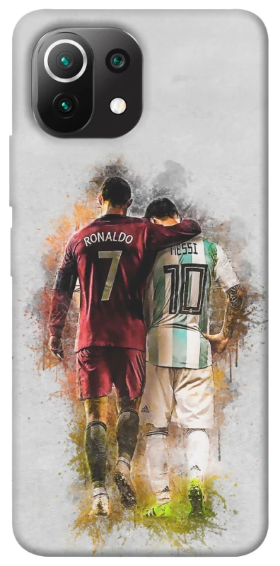 Чохол на Xiaomi Mi 11 Lite Ronaldo та Messi фото 1 з 1