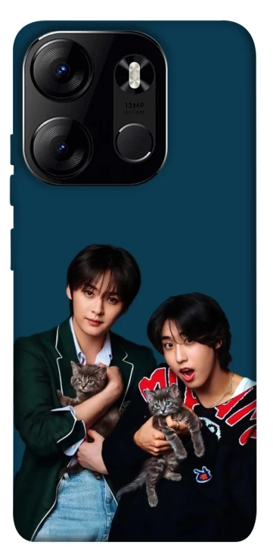 Чохол на Tecno Spark Go 2023 Lee Know and Han - Stray Kids фото 1 з 1