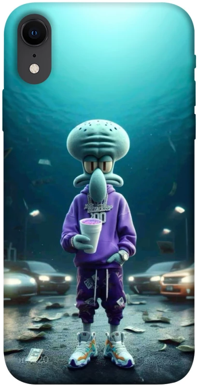 Чохол на Apple iPhone XR (6.1") Сквідвард фото 1 з 1