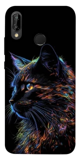Чохол на Huawei P20 Lite Чорний кіт фото 1 Чохол на Huawei P20 Lite Чорний кіт фото 1 з 1