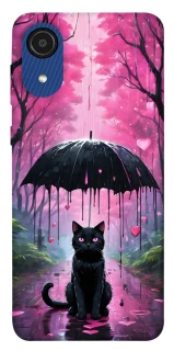 Чохол на Samsung Galaxy A03 Core Black cat фото 1 Чохол на Samsung Galaxy A03 Core Black cat фото 1 з 1