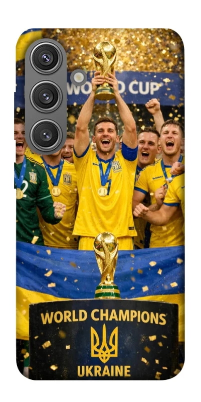 Чехол на Samsung Galaxy S24 FE UA-Football ver.5 фото 1 из 1