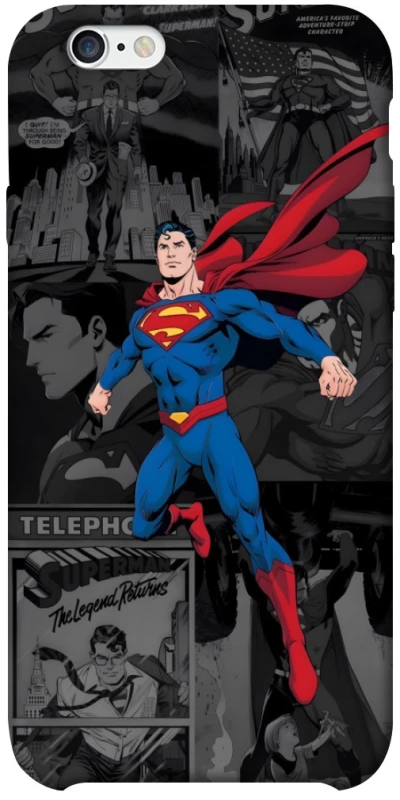 Чохол на Apple iPhone 6/6s plus (5.5") superman comics фото 1 з 1