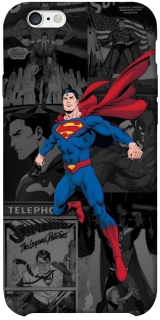 Чехол на Apple iPhone 6/6s plus (5.5") superman comics фото 1 из 1