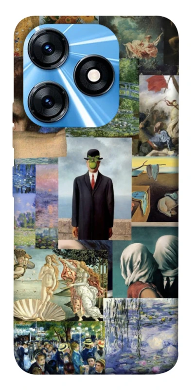 Чехол на TECNO Spark 10 Art collage ver.4 фото 1 из 1
