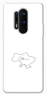 Чохол на OnePlus 8 Pro Ukraine map фото 1 з 1