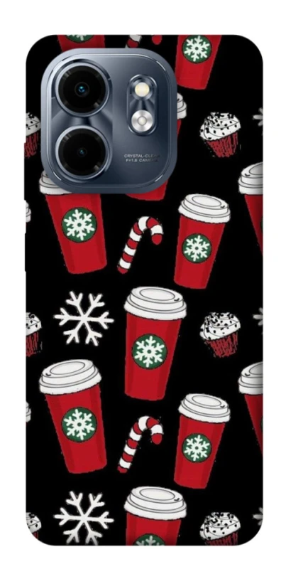 Чехол на Infinix Smart 9 4G / Hot 50i Новогодний v40 фото 1 из 1