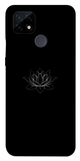 Чохол на Realme C21 Black Lotus фото 1 Чохол на Realme C21 Black Lotus фото 1 з 1
