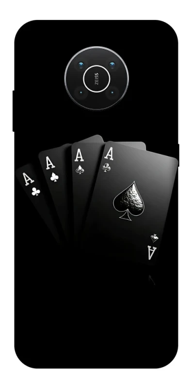 Чохол на Nokia X10 / X20 Black Cards фото 1 з 1