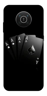 Чехол на Nokia X10 / X20 Black Cards фото 1 из 1