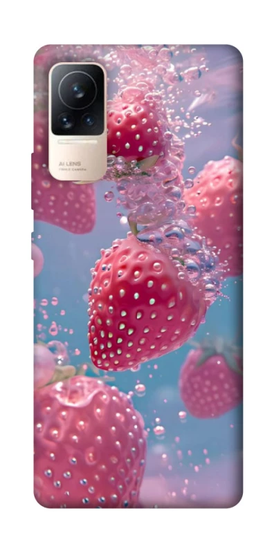 Чохол на Xiaomi Civi 6 Полуниця в воді фото 1 з 1