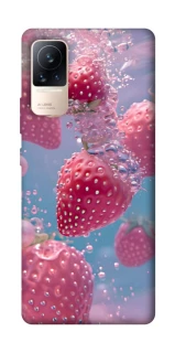 Чохол на Xiaomi Civi 6 Полуниця в воді фото 1 з 1