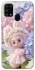 Чохол на Samsung Galaxy M31 Labubu & Flowers ver.1 фото 1 з 1