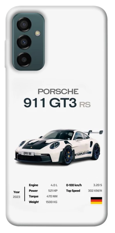 Чехол на Samsung Galaxy M13 4G Porsche 911 GT3 фото 1 из 1