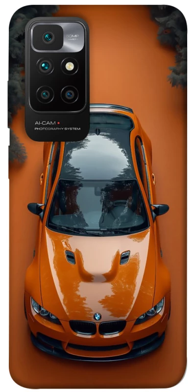 Чехол на Xiaomi Redmi 10 BMW orange фото 1 из 1