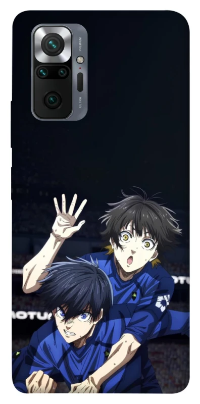 Чохол на Xiaomi Redmi Note 10 Pro Blue Lock v2 фото 1 з 1