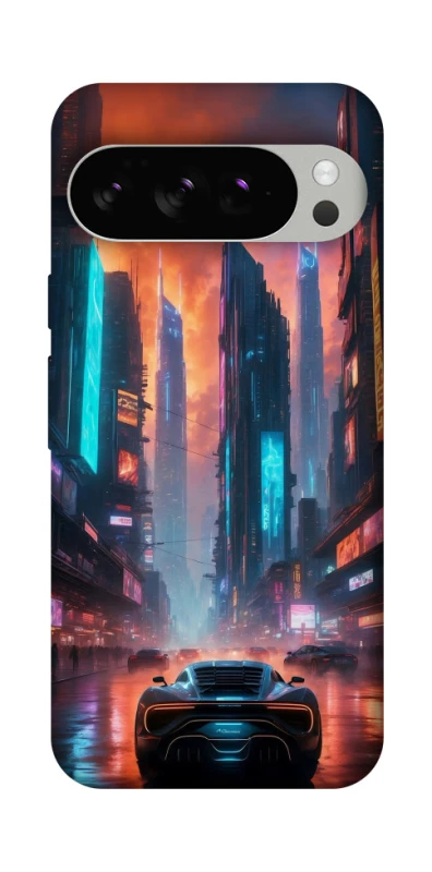 Чехол на Google Pixel 10 Pro Cyber city фото 1 из 1