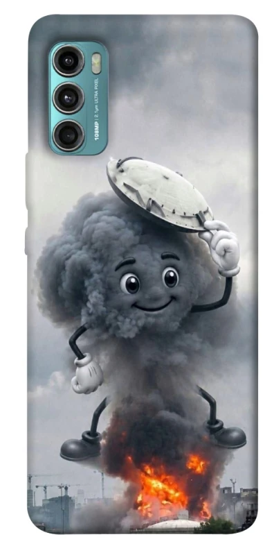 Чохол на Motorola Moto G60 Moscow never sleeps ver.3 фото 1 з 1