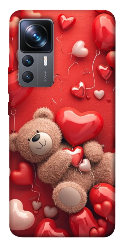 Чехол на Xiaomi 12T / 12T Pro bear in hearts фото 1 из 1